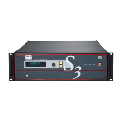 A product shot of The Barco S3 Event Master