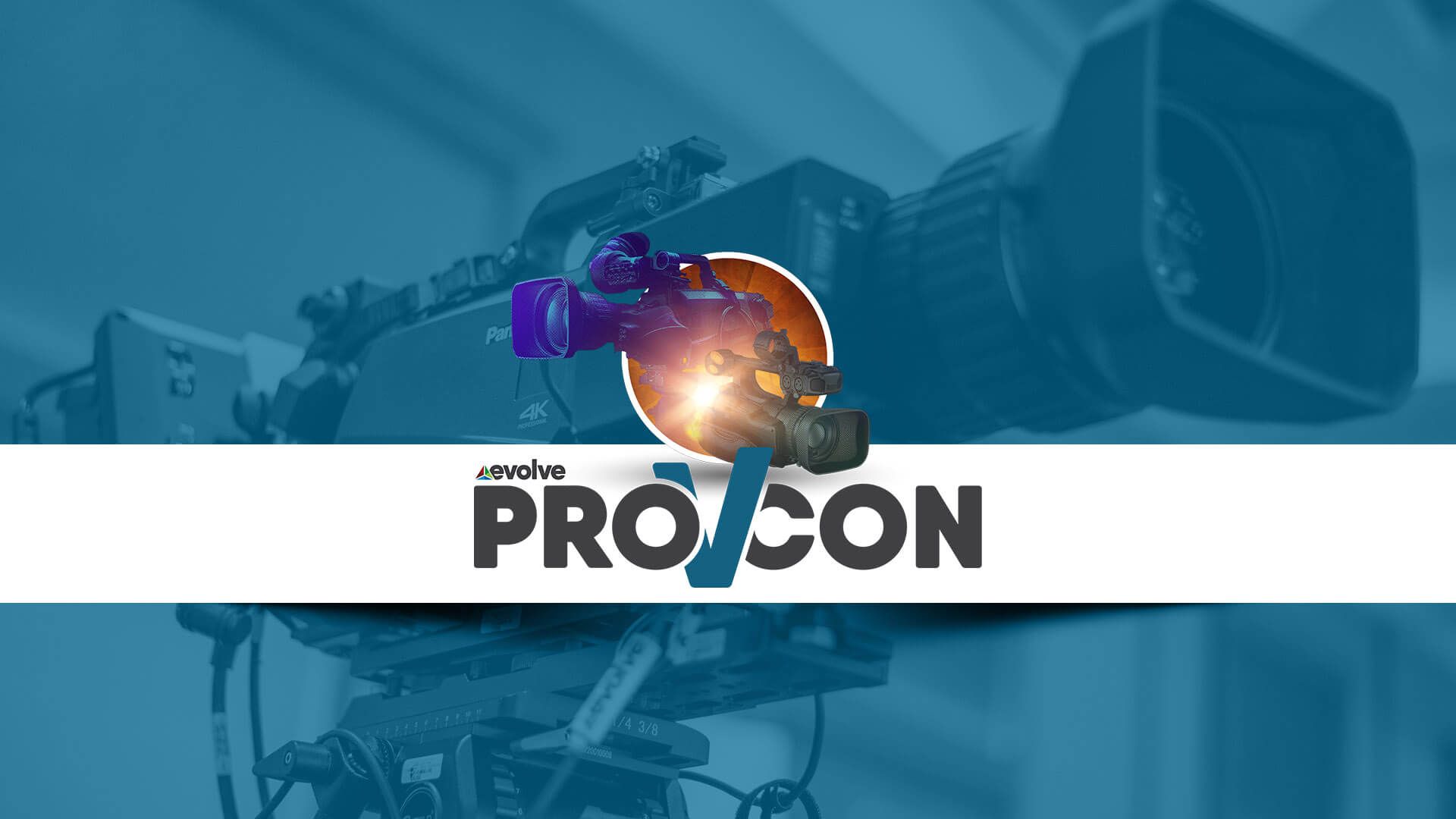A camera with the word procon on it.