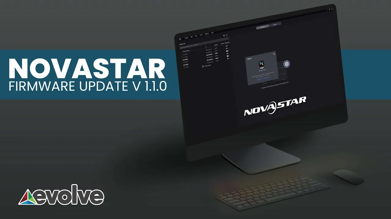 Novastar framework update v10.
