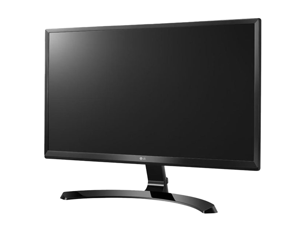 The lg monitor is shown on a white background.