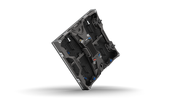 An image of a black led panel on a white background.