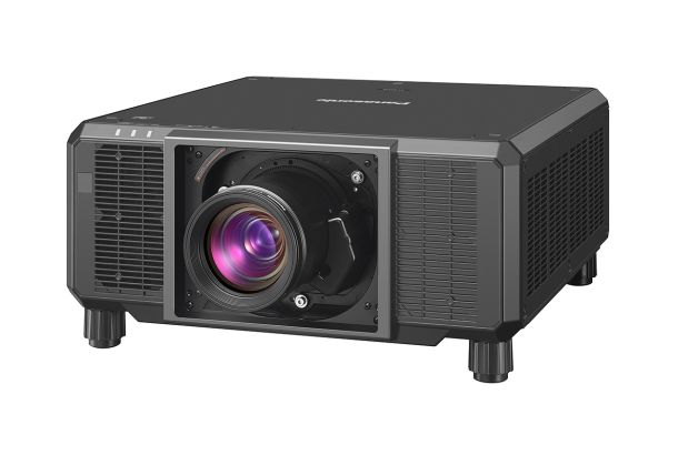 A projector with a lens attached to it.