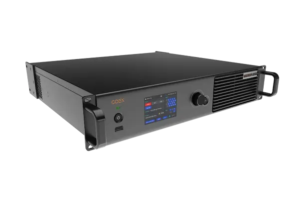 A power supply with a remote control.